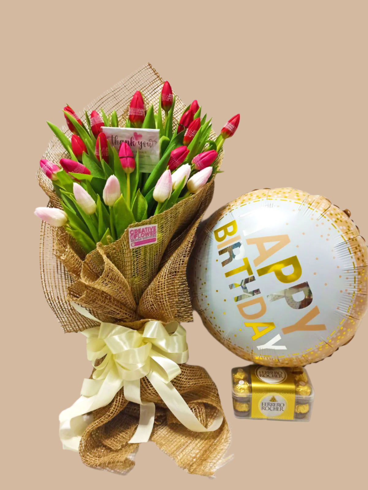 Birthday / Anniversary - Tulips of Hapiness