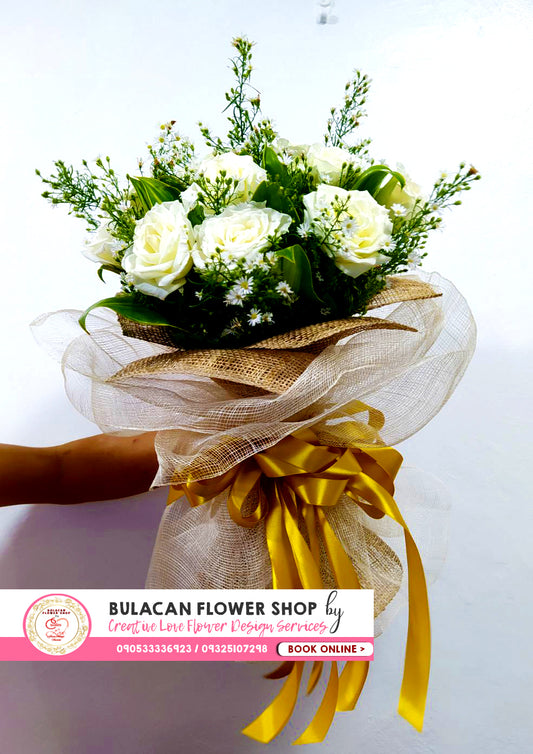18 Stems Fairy white