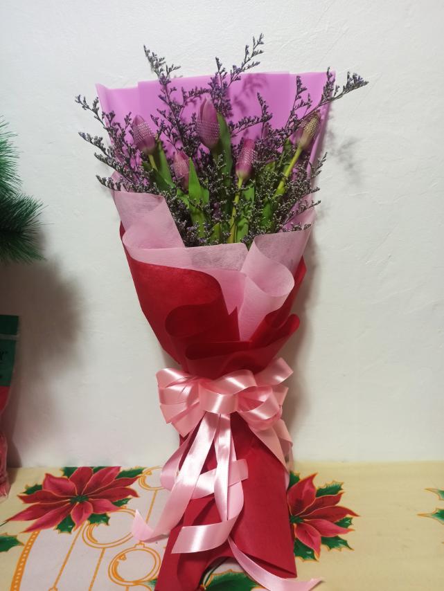 Tulips - I-L-Y Purple 6 stems