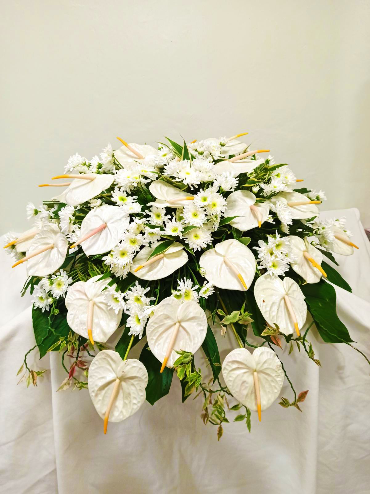 FB - Top coffin - Anthurium of purity
