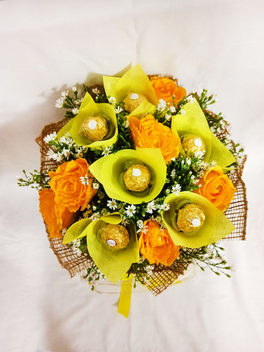 Chocolate Bouquet - Yellow Sweetness
