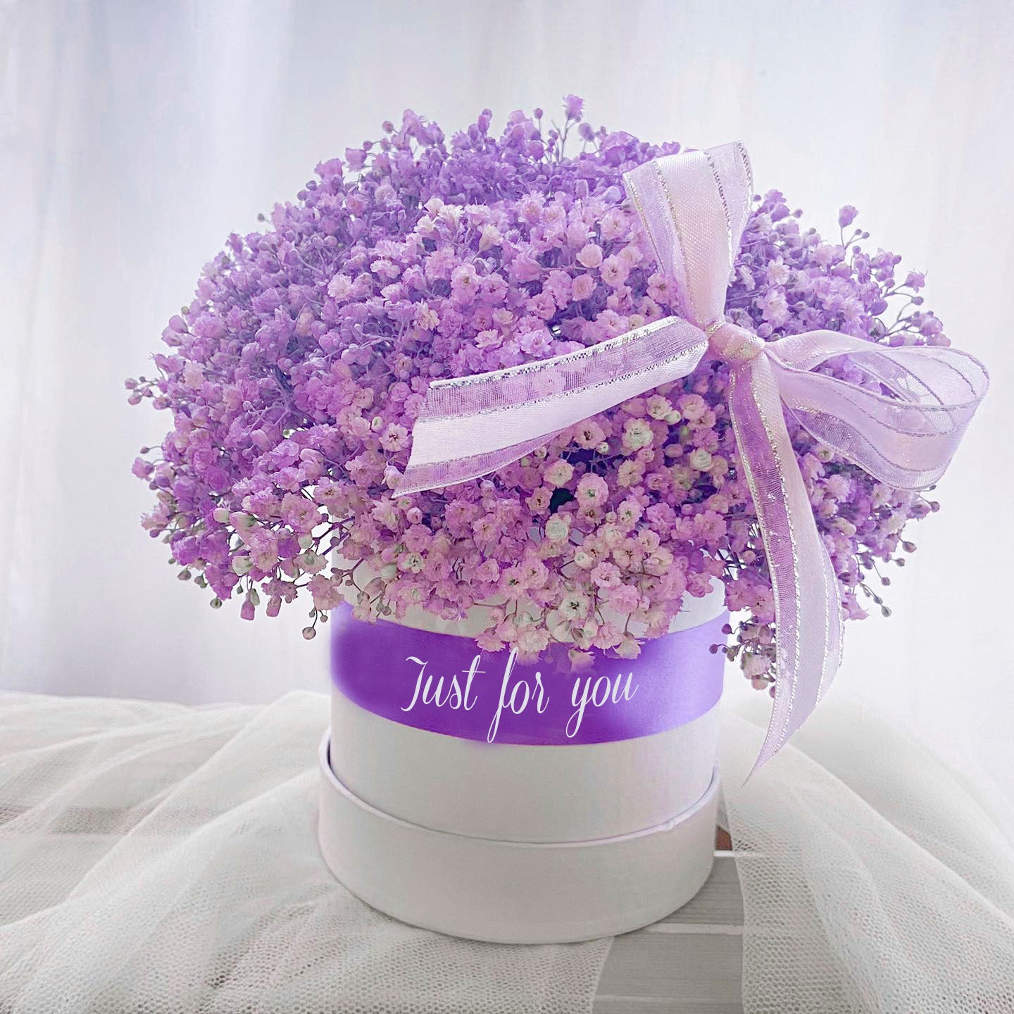 Box of Blooms - Minis Purple