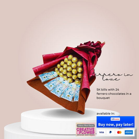 MONEY BOUQUET - FERRERO IN LOVE (5K)