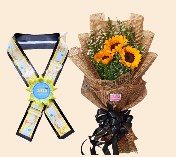 3 sunshine and money sash