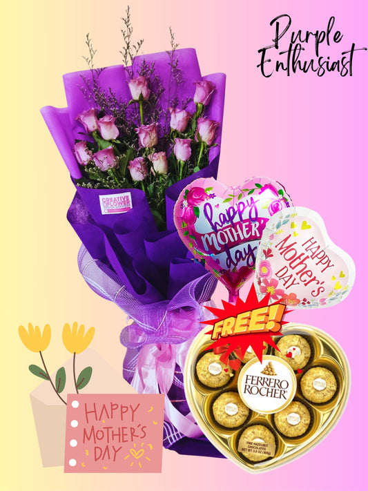 Mom: Purple Enthusiast (exclusive for Mother's day)