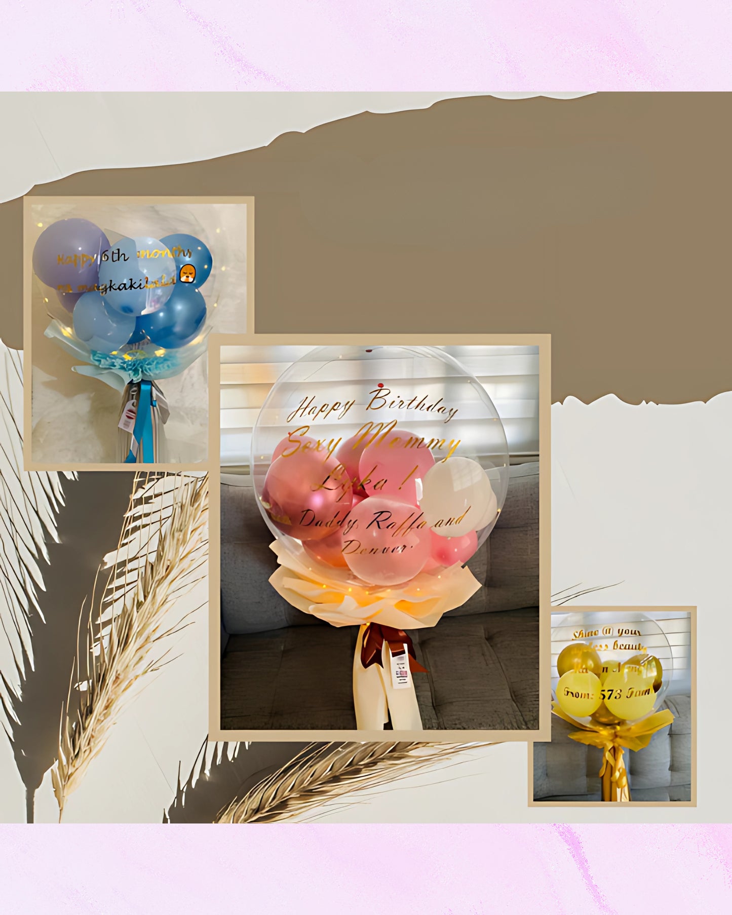 Bobo Balloon Bouquet