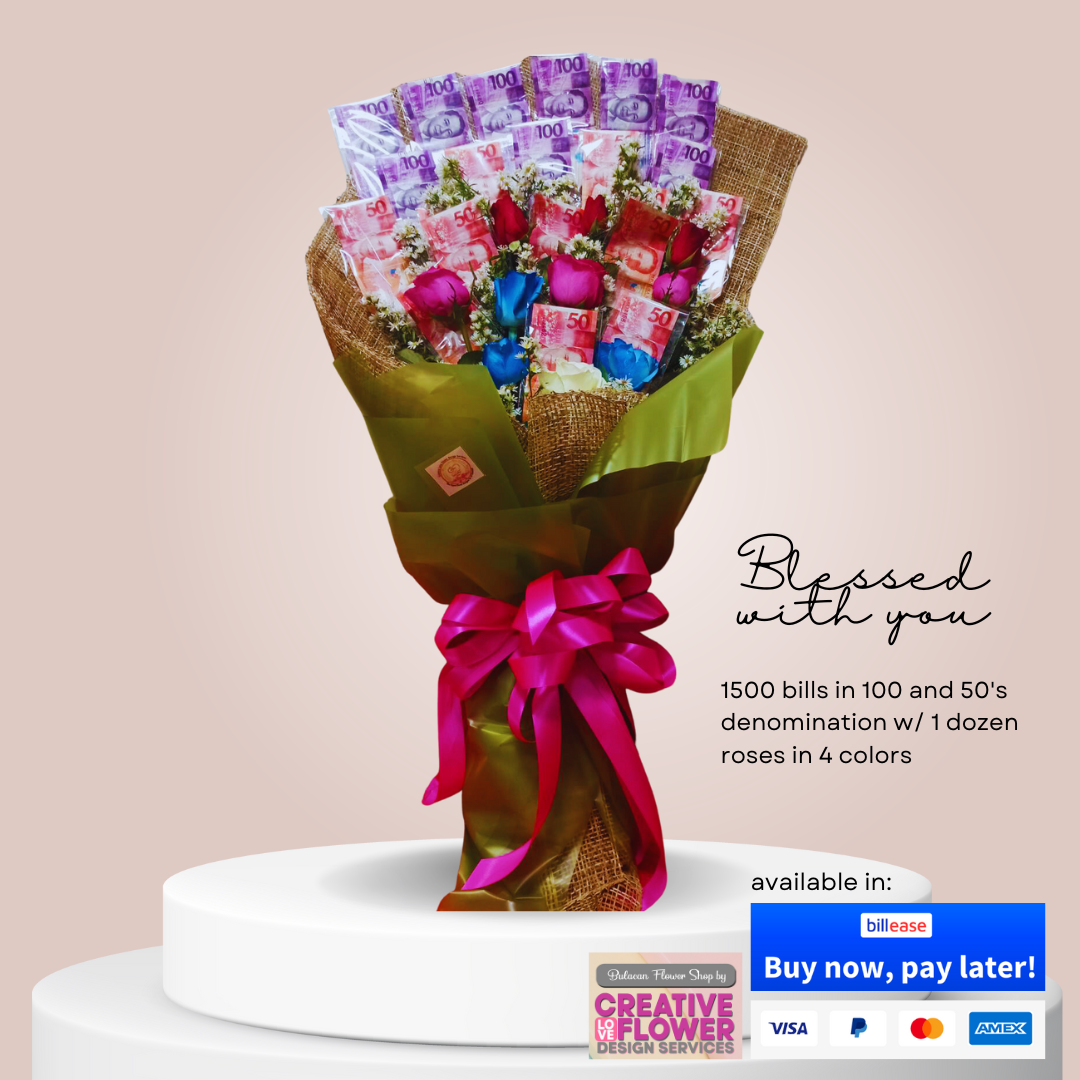 MONEY BOUQUET - BLESSED WITH YOU (1500)