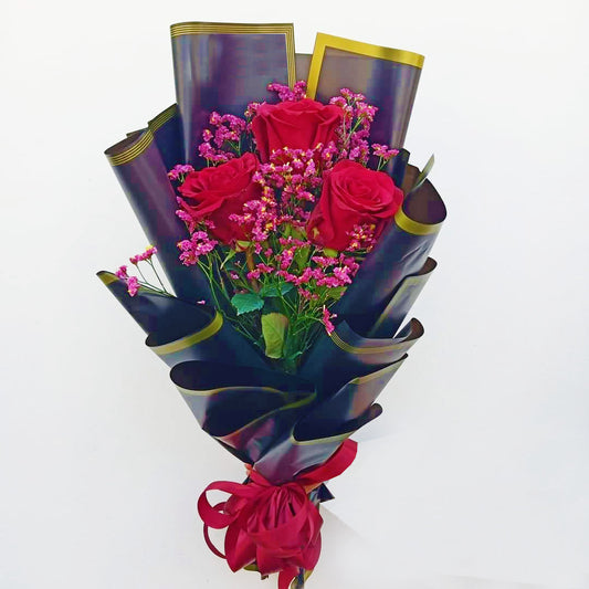 3  Stems  IMPORTED rose (pre order)