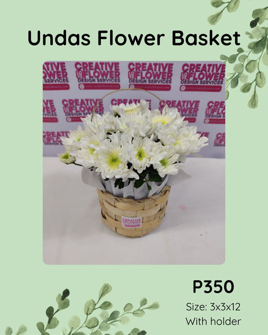 Undas - Flowers basket minis