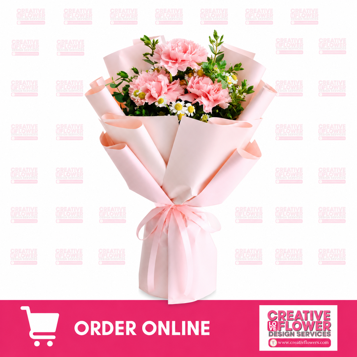 3 Carnations