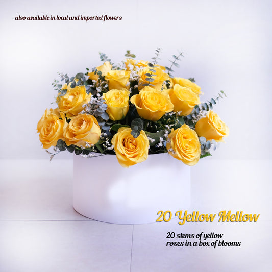 Box of Blooms - Yellow Mellow