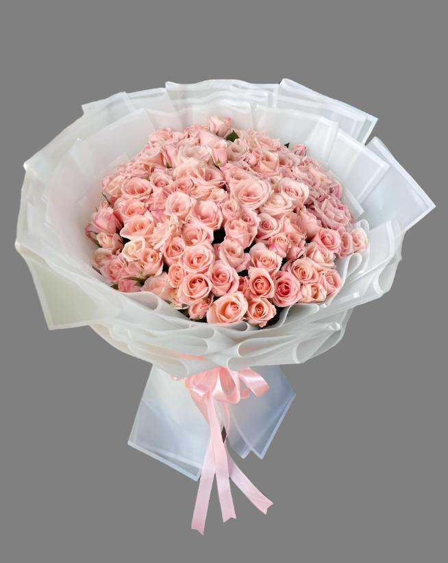 6 dozen light pink rose