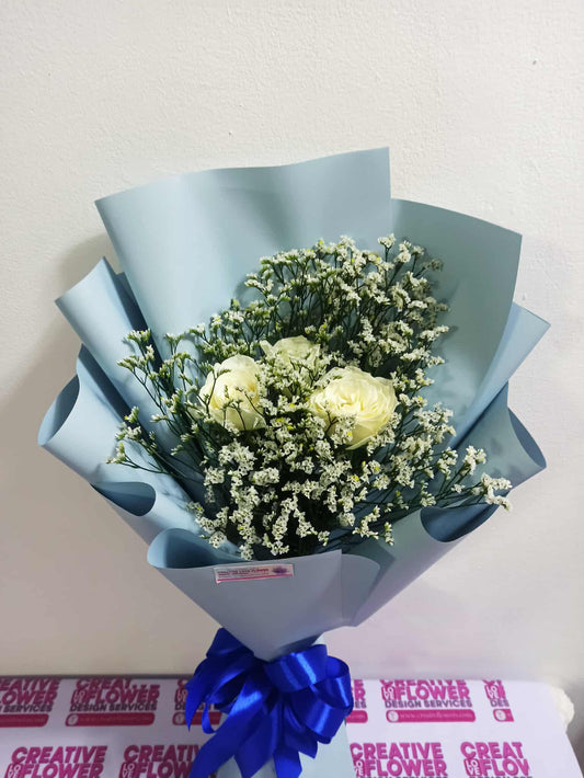 3 stems of Dashi White