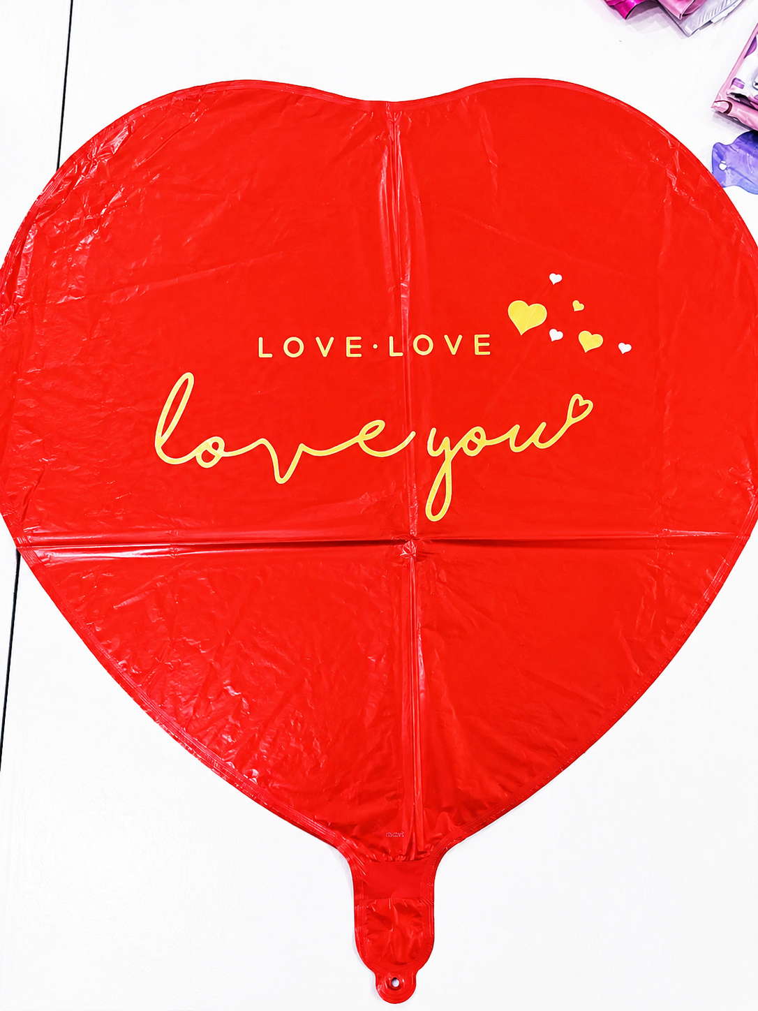 I Love You Red Foil Balloon