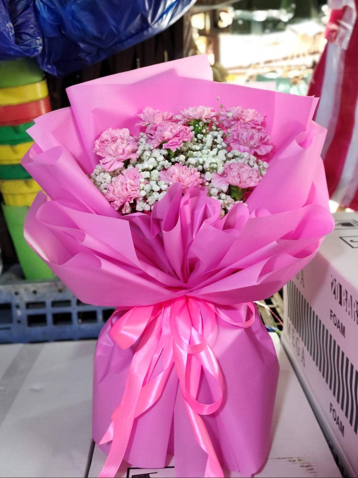 Carnations - Pink Crushy