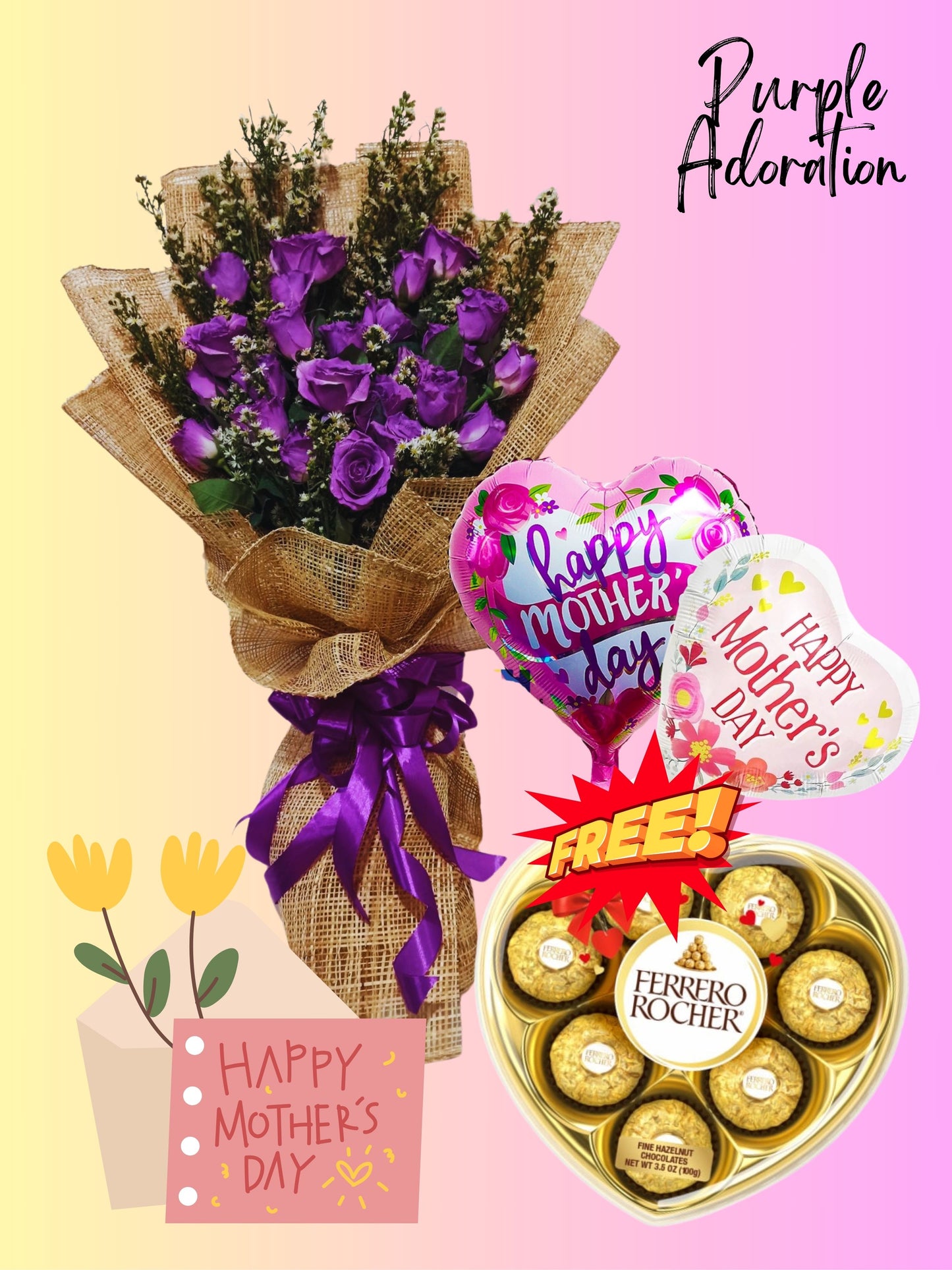 Mom: Purple Admiration