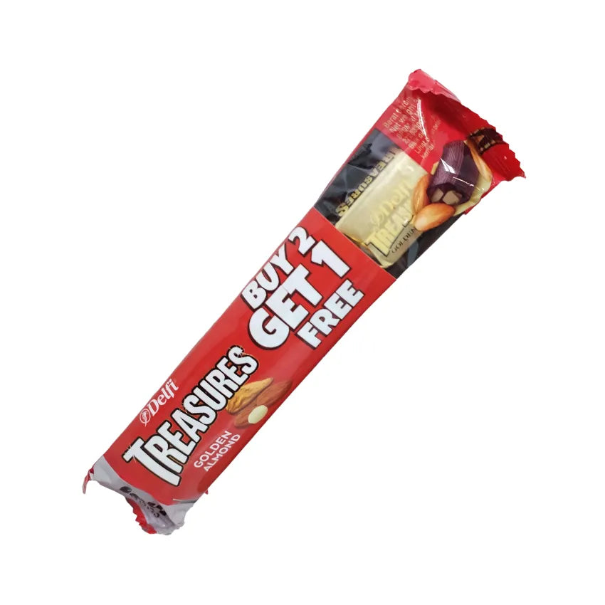 Chocolate- Delfi Treasures Golden Almond 2+1