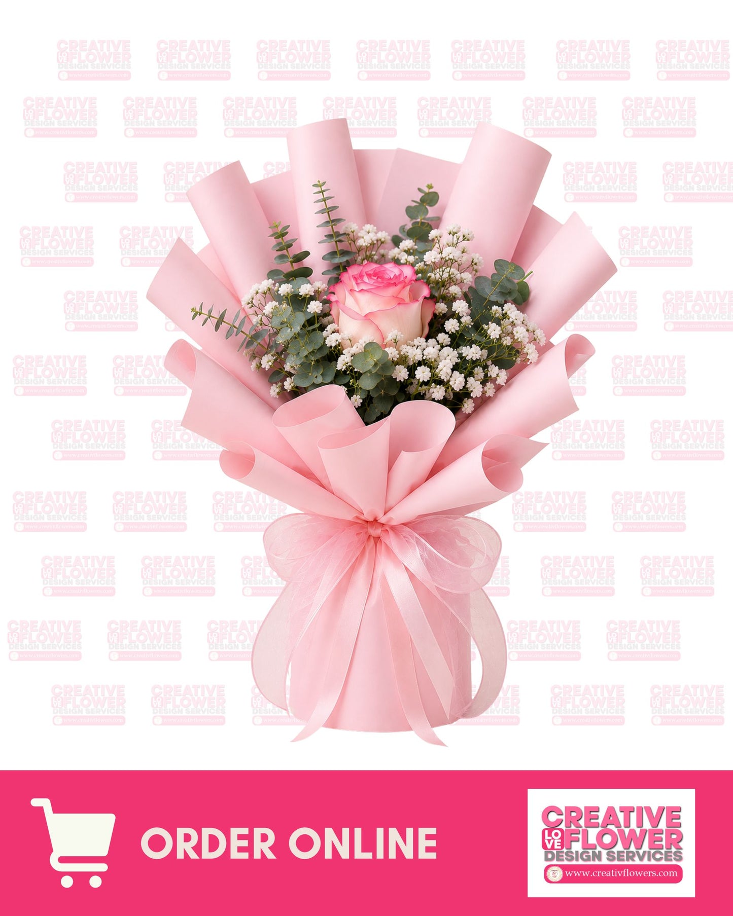 Imported - Single pink fine
