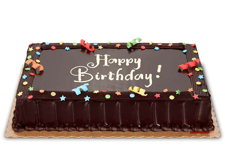 Chocolate Dedication Cake - Large Size (12x12)