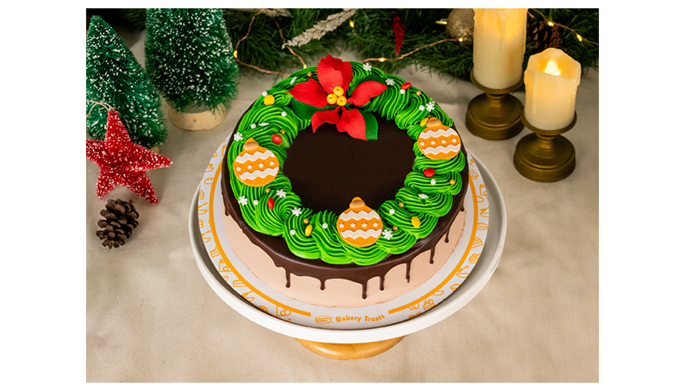 LSCake - Chocolate Wreath Cake