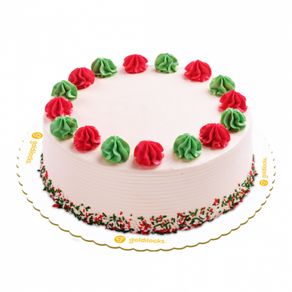 G- CHRISTMAS RAINBOW MAGIC CAKE