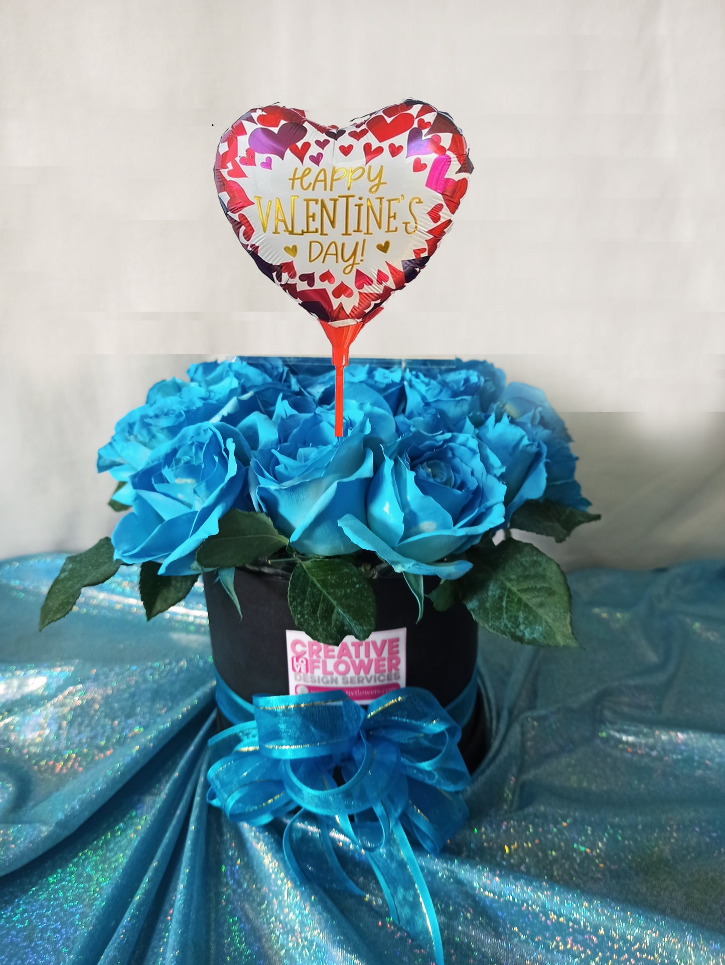 Box of Blooms - Blue glamour