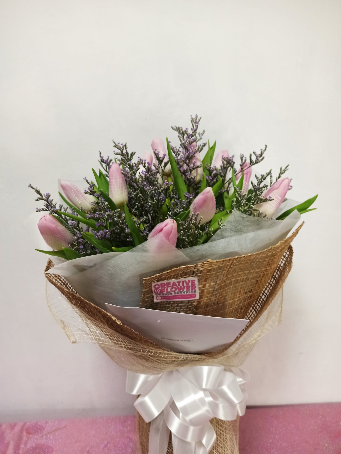 Tulips - 12 sweet pink