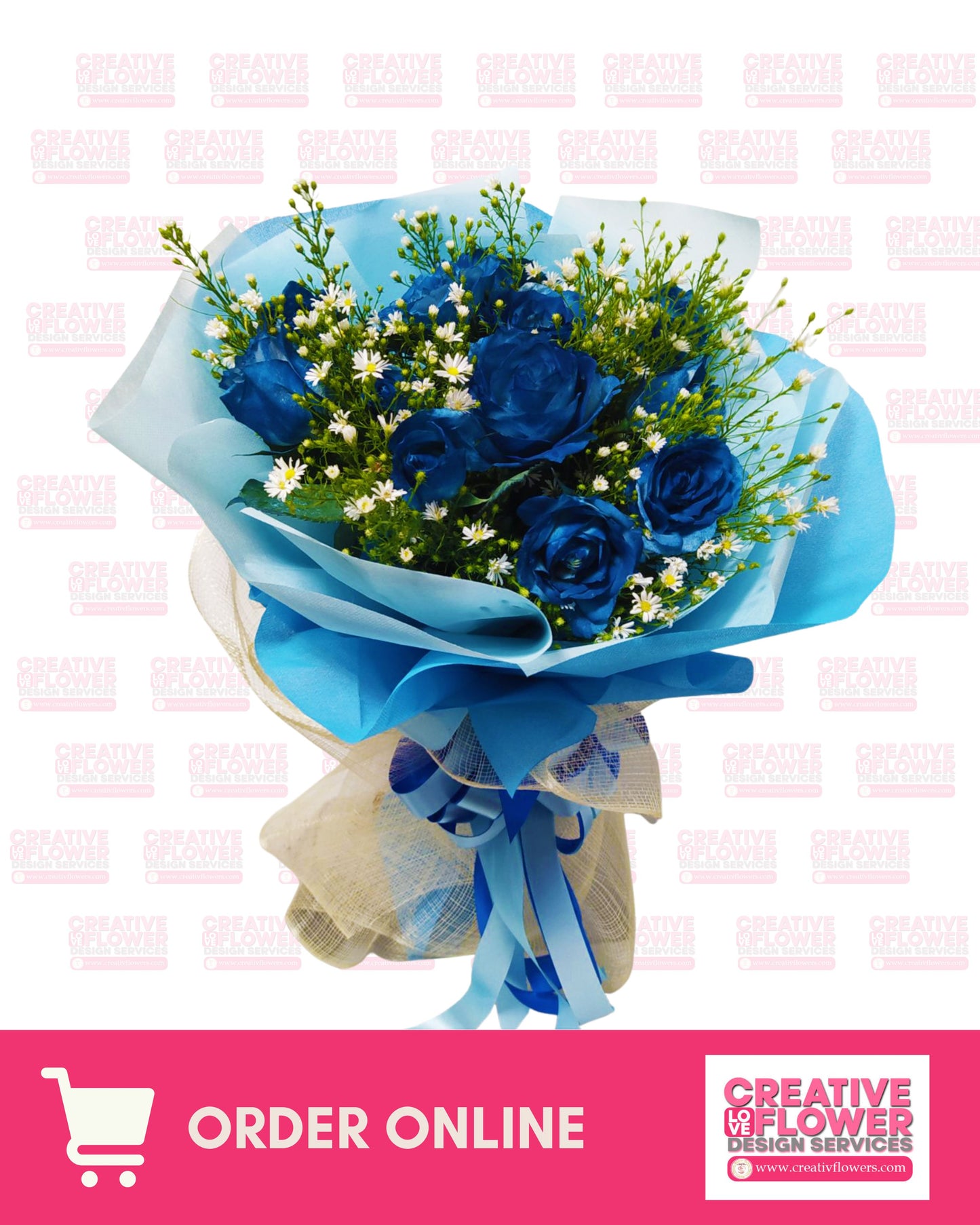 1 dozen blue spacey