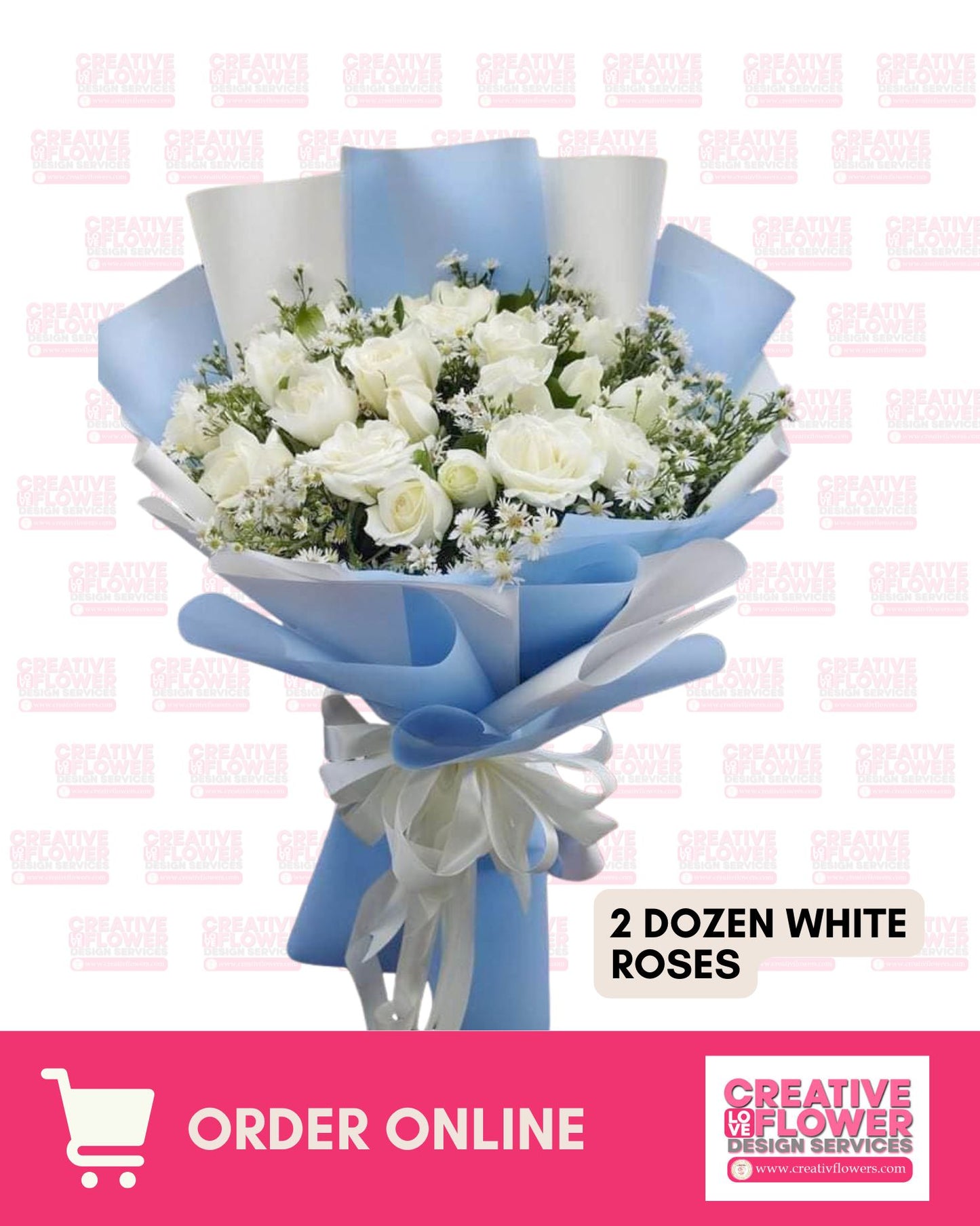 2 dozen - White slay