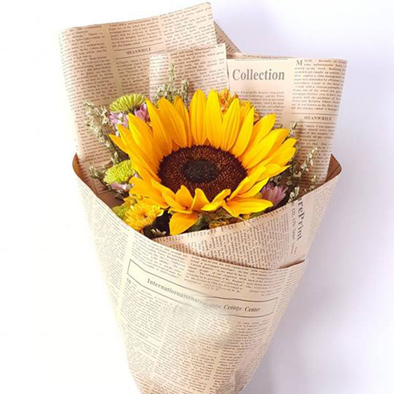 Single sunflower no fillers