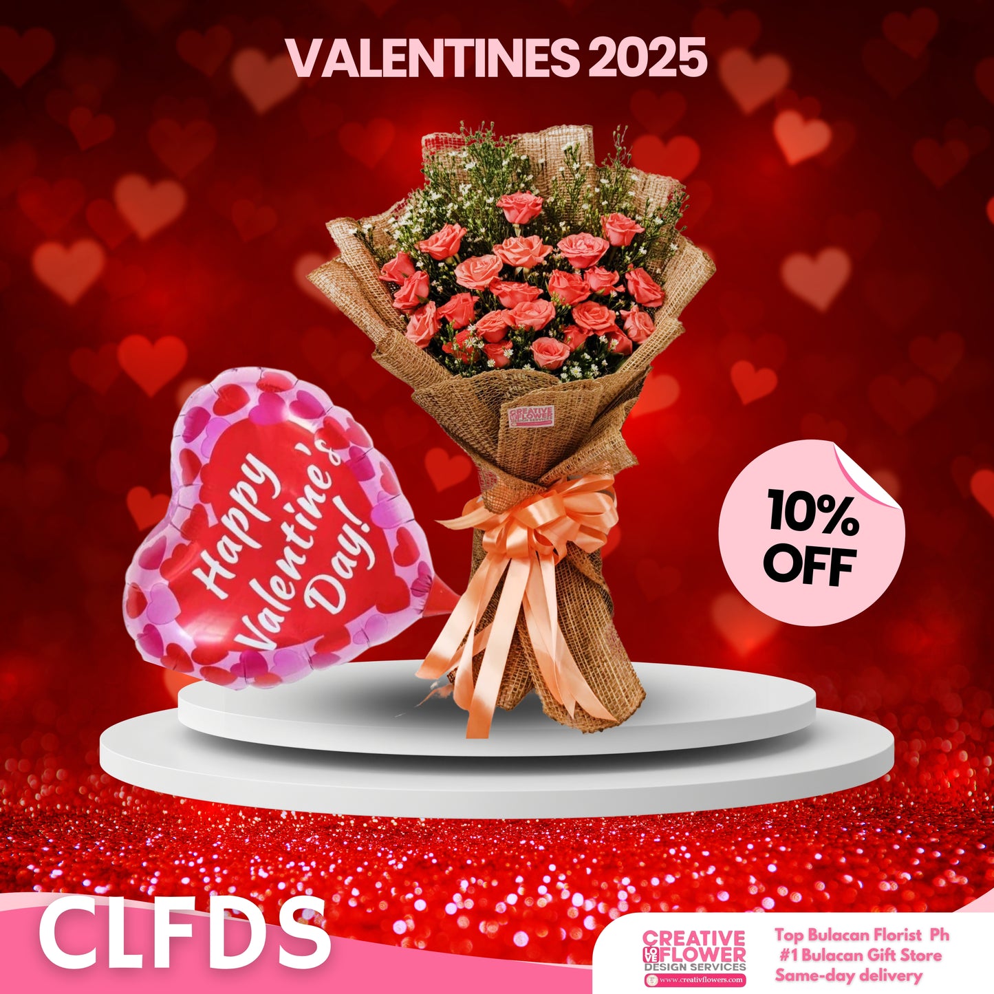 Val - 2 dozen - Coral speech