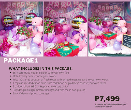 Package 1: Pink and Sweety