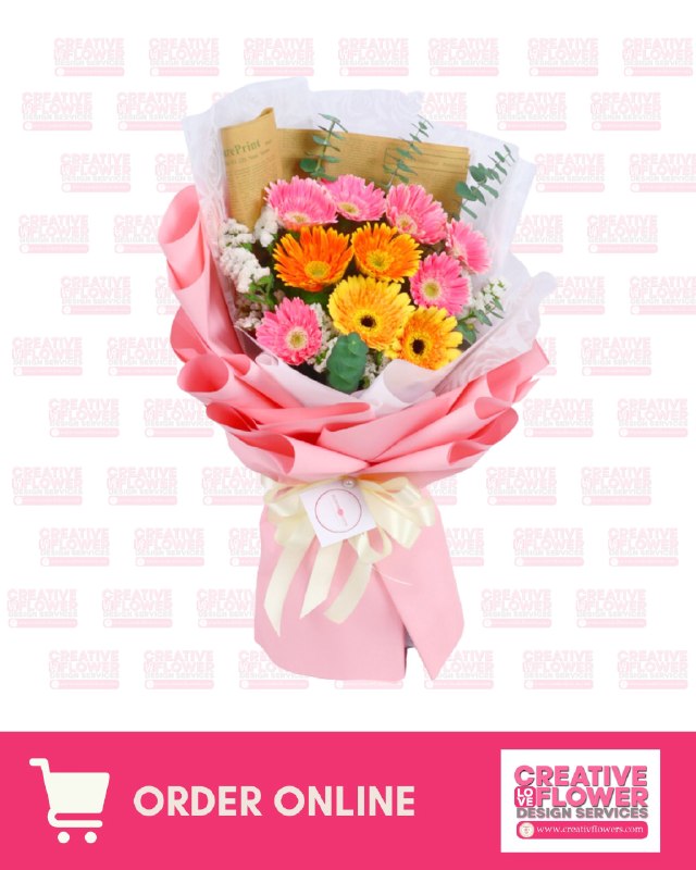 Daisy - Blush Sunrise Bouquet
