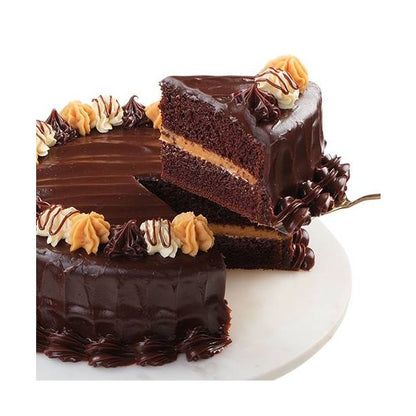 G- Chocolate Caramel Decadence Cake