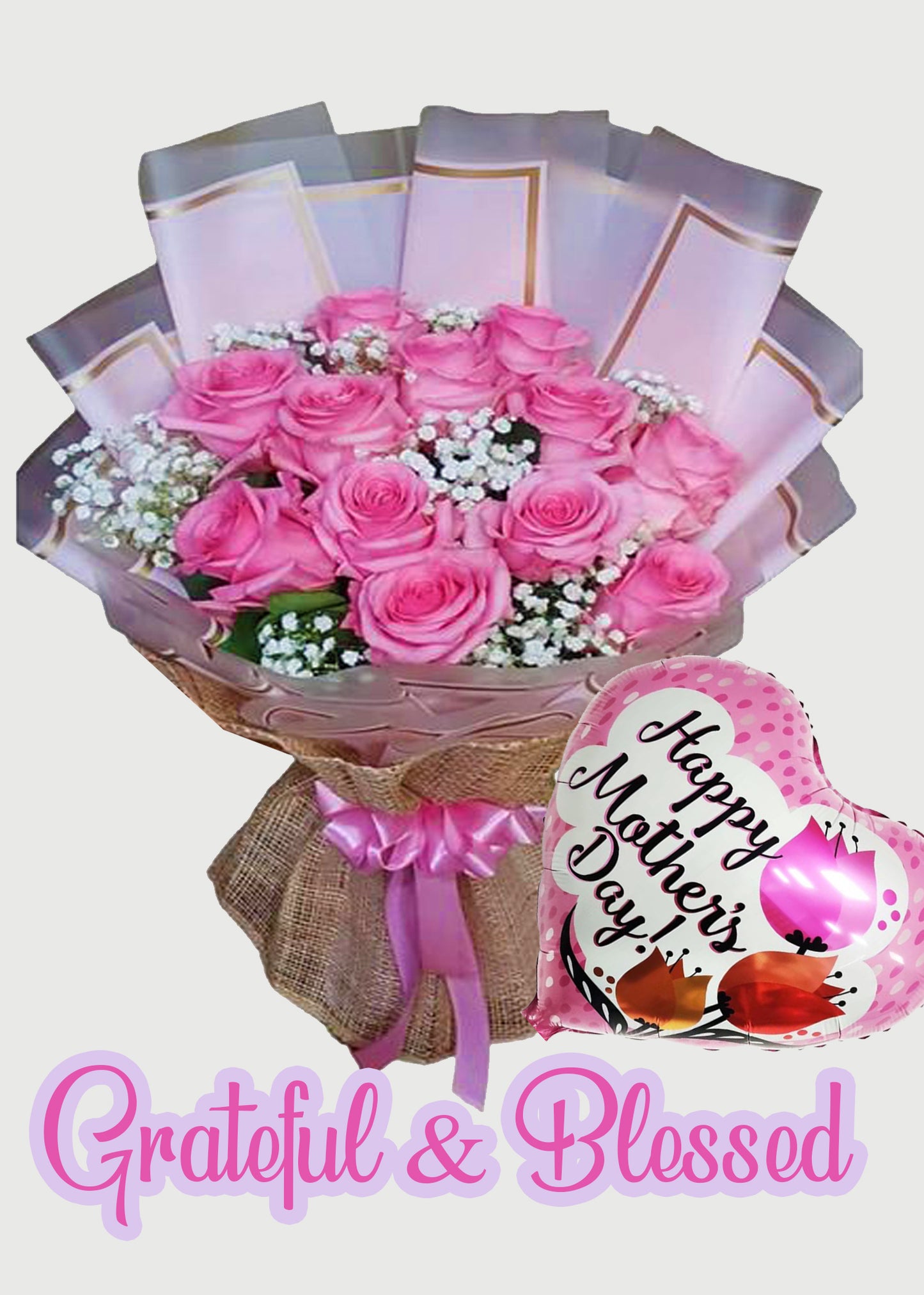 1 doz - Grateful and Blessed (imported)