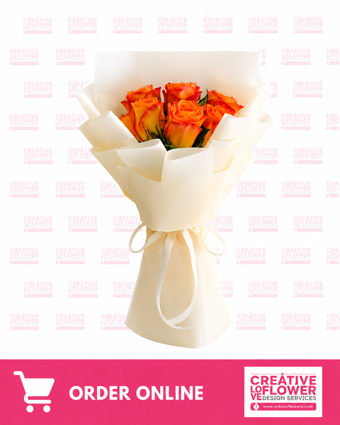 6 Orange and coral