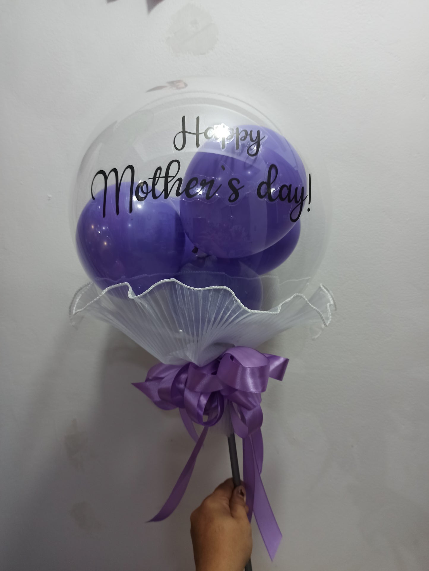 Lavender Bobo Balloon