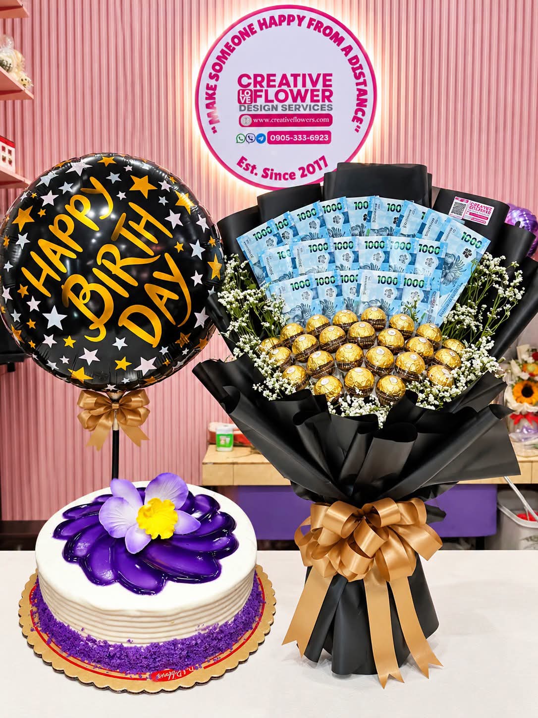 Money bouquet -(20k bills) Perfect bundle