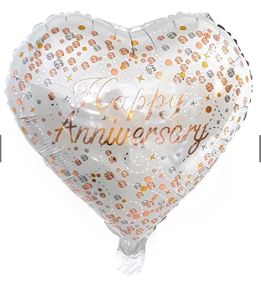 Balloon- Happy anniversary foil balloon