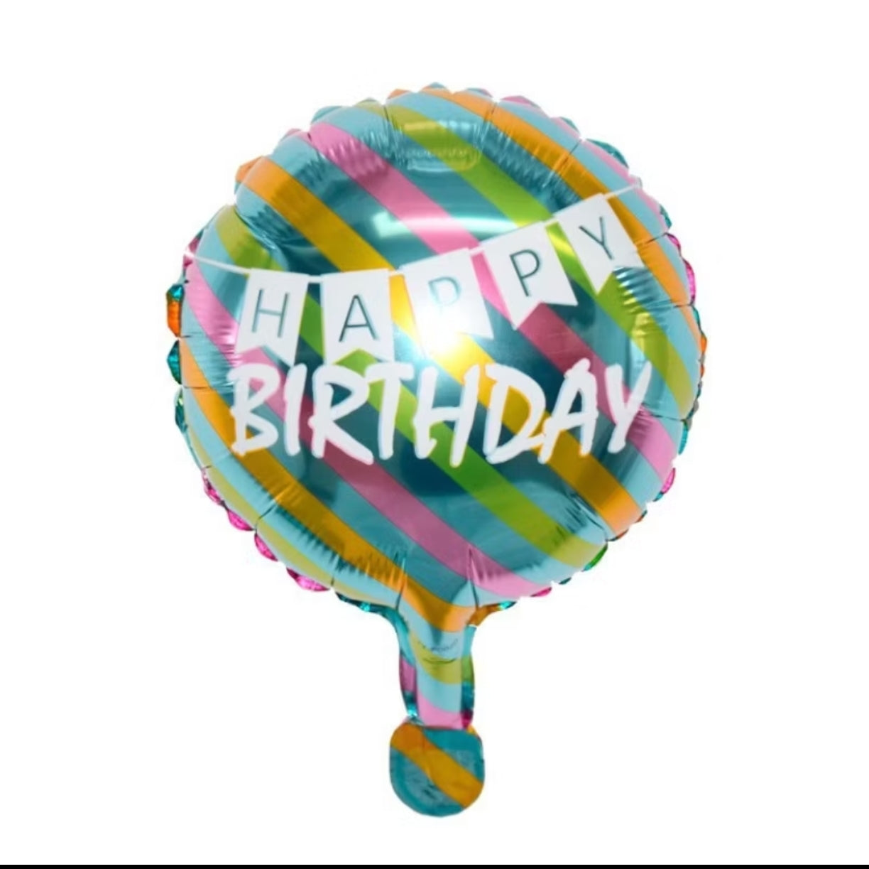10 inch HBD foil balloon1
