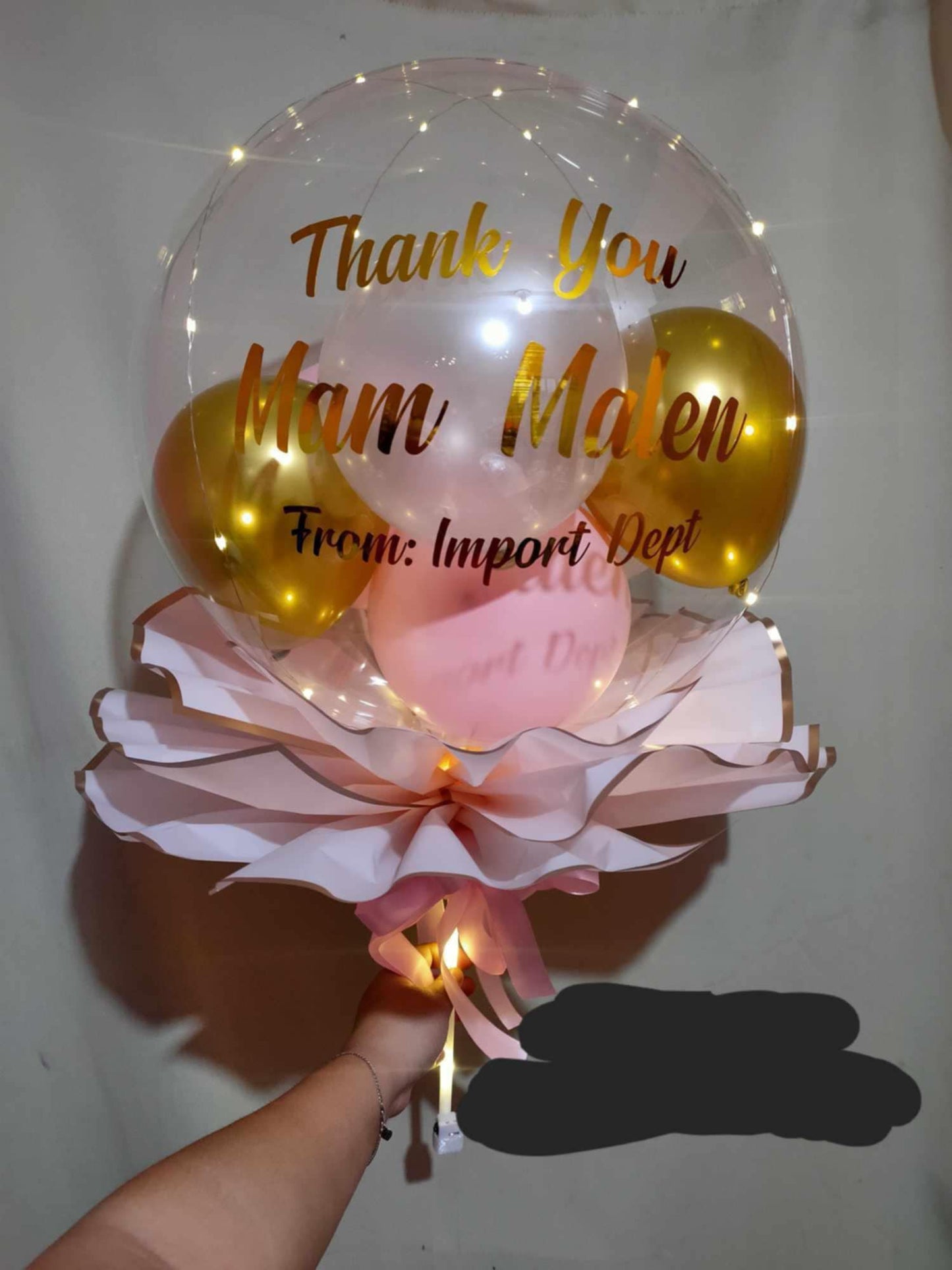 Sweet lolipop- bobo balloon