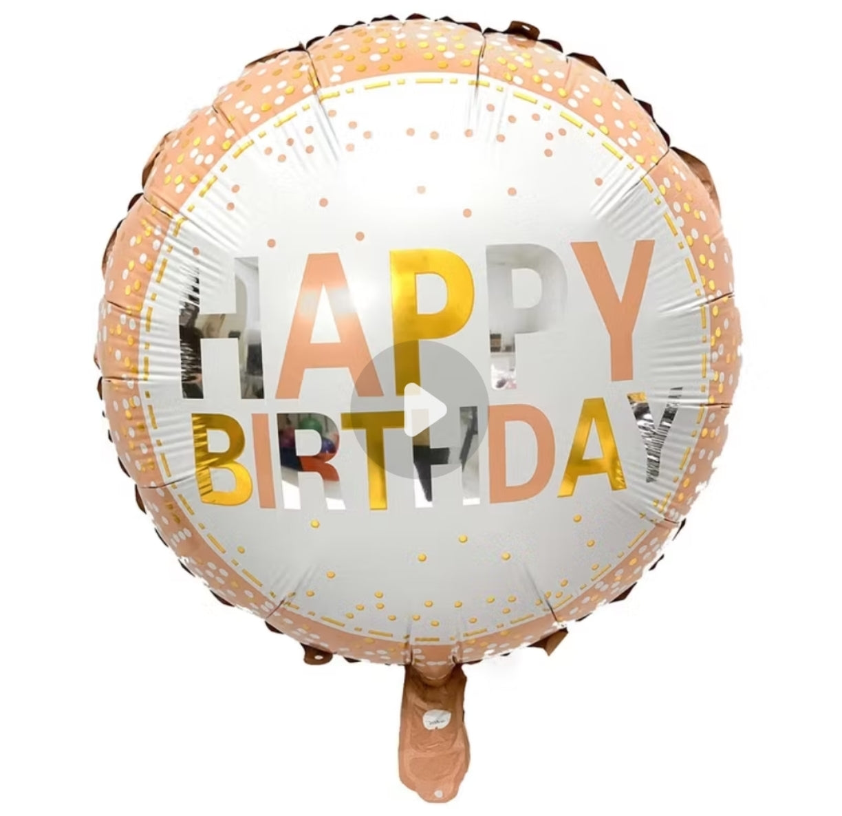 Happy Birthday Foil Balloon