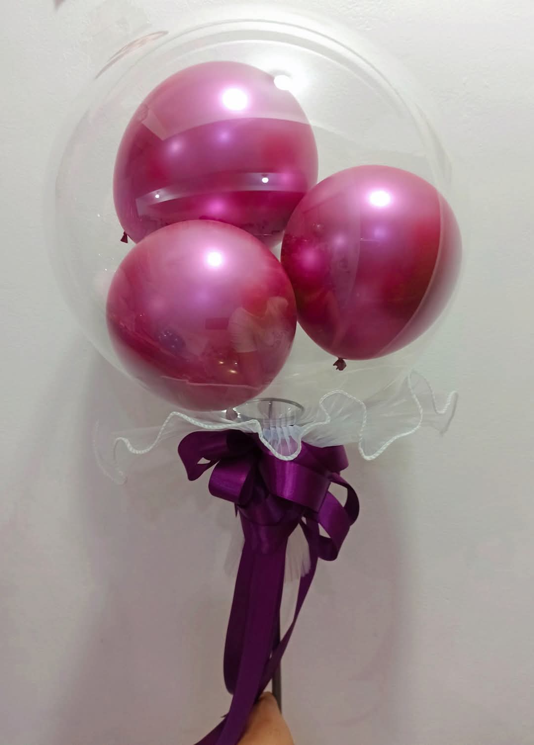 Fusha Pink Bobo Balloon