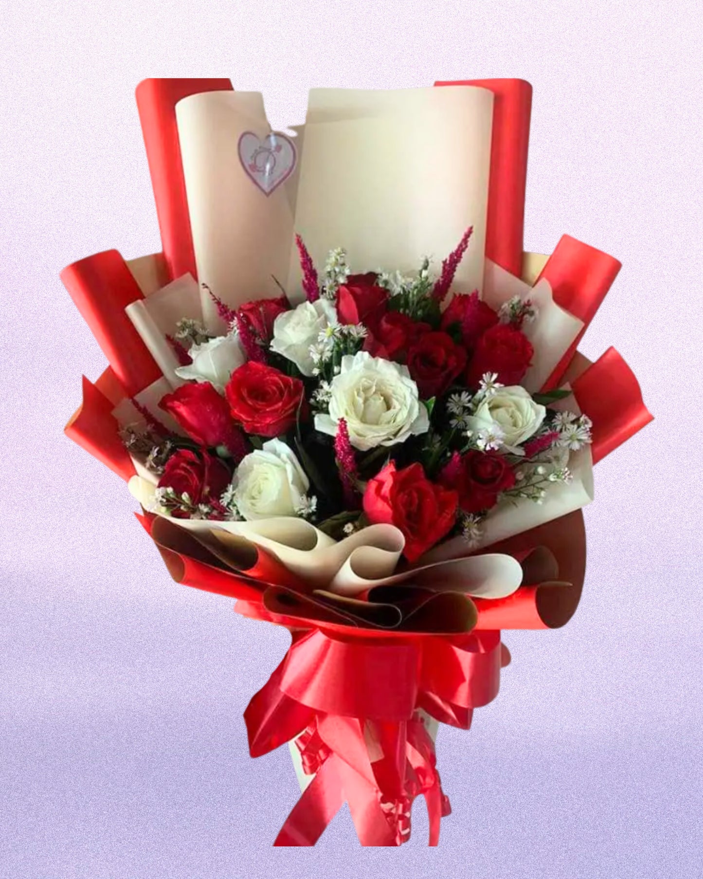 Scarlet & Snow Elegance