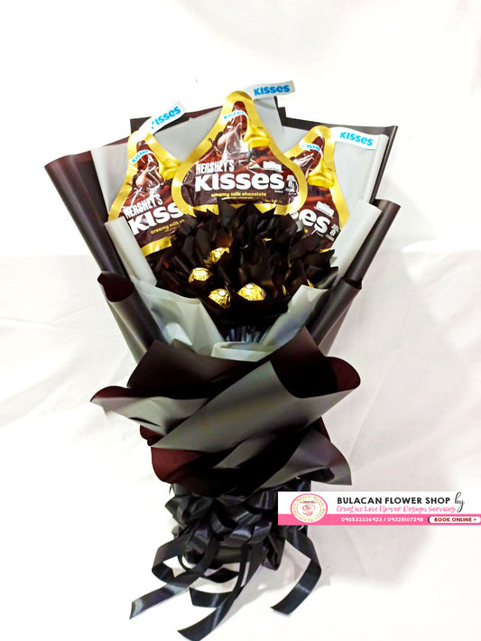 Chocolate Bouquet - Exclusive Ferrero - Kisses Combi