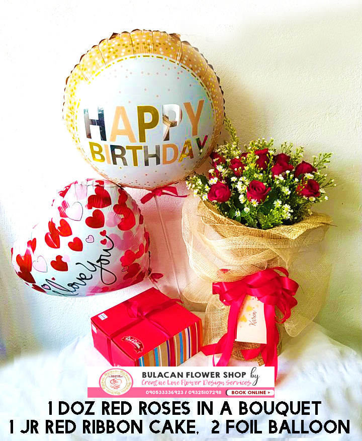 Birthday / Anniversary - Red on Blast