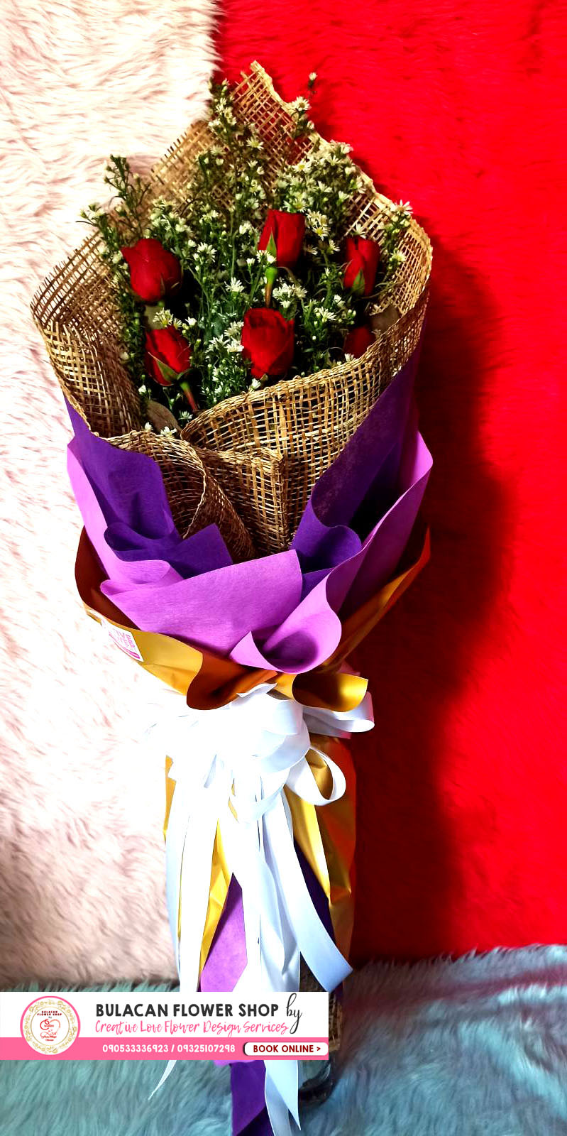 6 Purple Lavaa Red