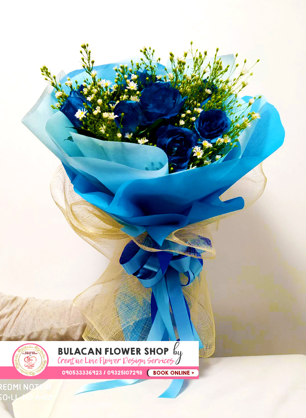 1 dozen - Blue Rounded You