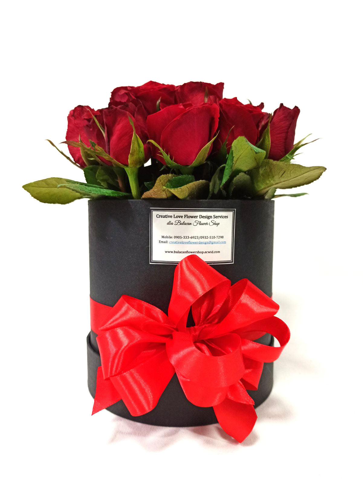 Box of Blooms - Red Glamour