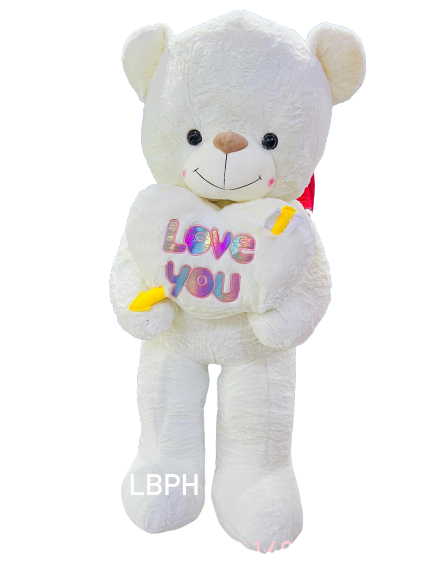Bear - 5ft LOVE YOU SWEET TEDDY BEAR